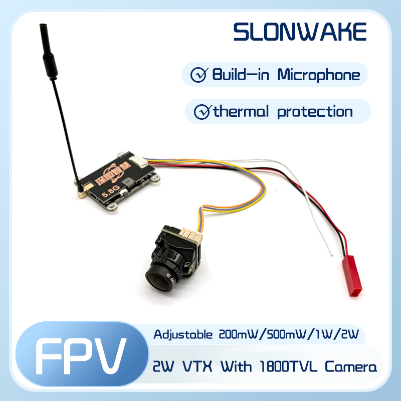 Fpv Drone Vtx - Émetteur VTX SLONWAKE 5.8G 56CH 2W