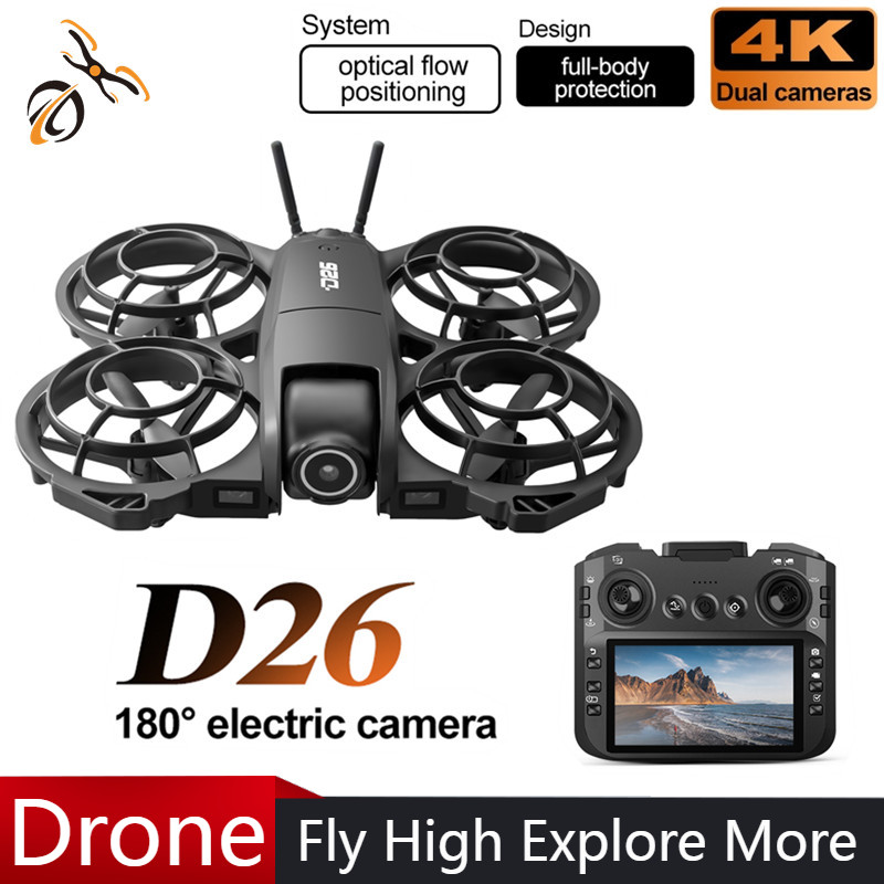 Fpv Drone Charger - Drone D26 4K Aérien HD 180