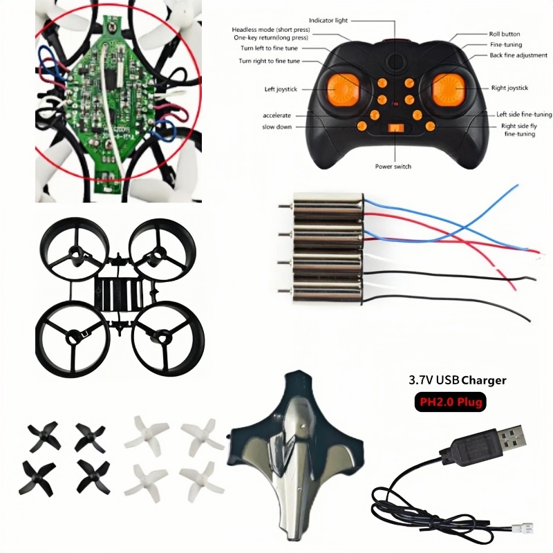 Fpv Drone Charger - Kit complet de drone DIY 2.4G
