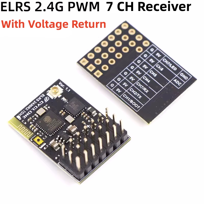 ELRS 2.4G PWM 7CH 6CH CRSF Réc - Fpv Drone Quadcopter avis et prix